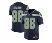 Men's Nike Seattle Seahawks #88 Jimmy Graham Vapor Untouchable Limited Steel Blue Team Color NFL Jersey