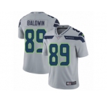 Men's Nike Seattle Seahawks #89 Doug Baldwin Vapor Untouchable Limited Grey Alternate NFL Jersey