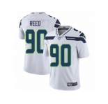Men's Nike Seattle Seahawks #90 Jarran Reed Vapor Untouchable Limited White NFL Jersey