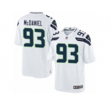 Men's Nike Seattle Seahawks #93 Tony McDaniel Limited White NFL Jersey
