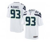Men's Nike Seattle Seahawks #93 Tony McDaniel Limited White NFL Jersey