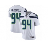 Men's Nike Seattle Seahawks #94 Malik McDowell Vapor Untouchable Limited White NFL Jersey