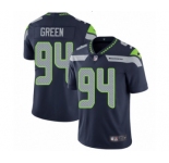 Men's Nike Seattle Seahawks #94 Rasheem Green Navy Blue Team Color Vapor Untouchable Limited Player NFL Jersey