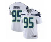Men's Nike Seattle Seahawks #95 Dion Jordan Vapor Untouchable Limited White NFL Jersey