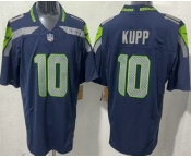 Men's Seattle Seahawks #10 Cooper Kupp Limited Navy FUSE Vapor Jersey