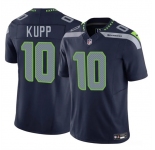 Men's Seattle Seahawks #10 Cooper Kupp Navy 2025 F.U.S.E Vapor Limited Football Stitched Jersey