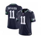 Men's Seattle Seahawks #11 Jaxon Smith-Njigba 2023 F.U.S.E. Navy Limited Football Stitched Jersey
