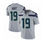 Men's Seattle Seahawks #19 Penny Hart Gray Vapor Untouchable Limited Stitched Jersey