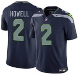 Men's Seattle Seahawks #2 Sam Howell Navy 2025 F.U.S.E. Vapor Limited Football Stitched Jersey