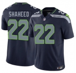 Men's Seattle Seahawks #22 Rashid Shaheed Navy 2025 F.U.S.E. Vapor Untouchable Limited Football Stitched Jersey
