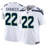 Men's Seattle Seahawks #22 Rashid Shaheed White 2025 F.U.S.E. Vapor Untouchable Limited Football Stitched Jersey