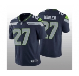 Men's Seattle Seahawks #27 Tariq Woolen Navy Vapor Untouchable Stitched Football Jersey