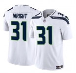 Men's Seattle Seahawks #31 Jacardia Wright White 2025 F.U.S.E. Vapor Untouchable Limited Football Stitched Jersey
