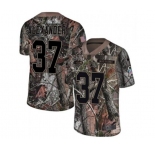 Men's Seattle Seahawks #37 Shaun Alexander Limited Camo Rush Realtree Football Jersey