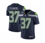 Men's Seattle Seahawks #37 Tre Flowers Navy Blue Team Color Vapor Untouchable Limited Player Football Jersey