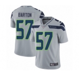 Men's Seattle Seahawks #57 Cody Barton Grey Alternate Vapor Untouchable Limited Player Football Jersey