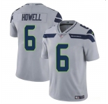 Men's Seattle Seahawks #6 Sam Howell Gray Vapor Limited Football Stitched Jersey