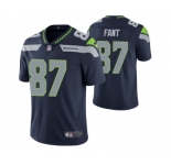 Men's Seattle Seahawks #87 Noah Fant Navy Vapor Untouchable Limited Stitched Jersey