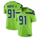 Men's Seattle Seahawks #91 Byron Murphy II Green 2024 Draft Vapor Limited Football Stitched Jersey