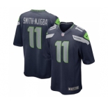 Nike Seattle Seahawks #11 Jaxon Smith Njigba Navy 2023 NFL Draft Vapor Limited Jersey