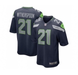 Nike Seattle Seahawks #21 Devon Witherspoon Navy 2023 NFL Draft Vapor Limited Jersey