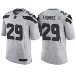 Nike Seattle Seahawks #29 Earl Thomas III 2016 Gridiron Gray II Men's NFL Limited Jersey