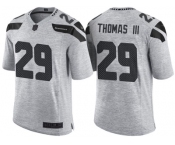 Nike Seattle Seahawks #29 Earl Thomas III 2016 Gridiron Gray II Men's NFL Limited Jersey