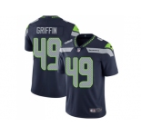 Nike Seattle Seahawks #49 Shaquem Griffin Steel Blue Team Color Men Stitched NFL Vapor Untouchable Limited Jersey