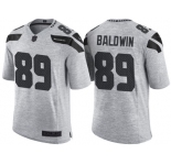 Nike Seattle Seahawks #89 Doug Baldwin 2016 Gridiron Gray II Men's NFL Limited Jersey
