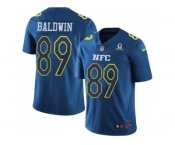 Nike Seattle Seahawks #89 Doug Baldwin Navy Men's Stitched NFL Limited NFC 2017 Pro Bowl Jersey