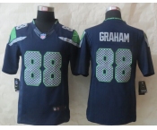 nike jerseys seattle seahawks #88 jimmy graham blue[nike limited]