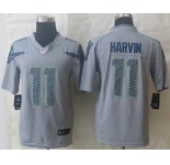 nike nfl jerseys seattle seahawks #11 harvin grey[nike limited]