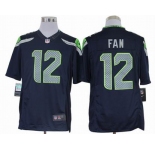 nike nfl jerseys seattle seahawks #12 fan blue[nike limited]