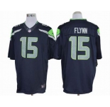 nike nfl jerseys seattle seahawks #15 flynn blue[nike limited]