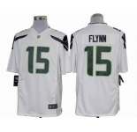 nike nfl jerseys seattle seahawks #15 flynn white[nike limited]