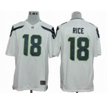 nike nfl jerseys seattle seahawks #18 sidney rice white[[nike limited]