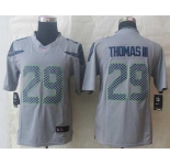 nike nfl jerseys seattle seahawks #29 thomasiii grey[nike limited]