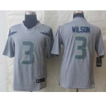 nike nfl jerseys seattle seahawks #3 wilson grey[nike limited]