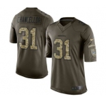 nike nfl jerseys seattle seahawks #31 kam chancellor army green[nike Limited Salute To Service]
