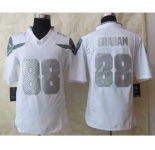 nike nfl jerseys seattle seahawks #88 graham white platinum[nike Limited]