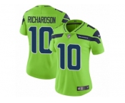 Women Nike Seattle Seahawks #10 Paul Richardson Vapor Untouchable Limited Green NFL Jersey