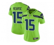 Women Nike Seattle Seahawks #15 Jermaine Kearse Vapor Untouchable Limited Green NFL Jersey