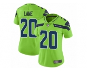 Women Nike Seattle Seahawks #20 Jeremy Lane Vapor Untouchable Limited Green NFL Jersey