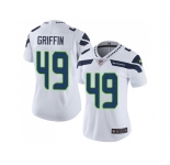 Women Nike Seattle Seahawks #49 Shaquem Griffin White Stitched NFL Vapor Untouchable Limited Jersey