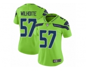 Women Nike Seattle Seahawks #57 Michael Wilhoite Vapor Untouchable Limited Green NFL Jersey