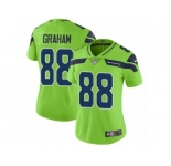 Women Nike Seattle Seahawks #88 Jimmy Graham Vapor Untouchable Limited Green NFL Jersey