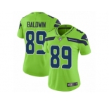 Women Nike Seattle Seahawks #89 Doug Baldwin Vapor Untouchable Limited Green NFL Jersey