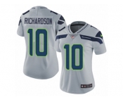 Women's Nike Seattle Seahawks #10 Paul Richardson Vapor Untouchable Limited Grey Alternate NFL Jersey