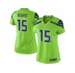 Women's Nike Seattle Seahawks #15 Jermaine Kearse Green Stitched NFL Limited Rush Jersey