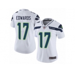 Women's Nike Seattle Seahawks #17 Braylon Edwards Vapor Untouchable Limited White NFL Jersey